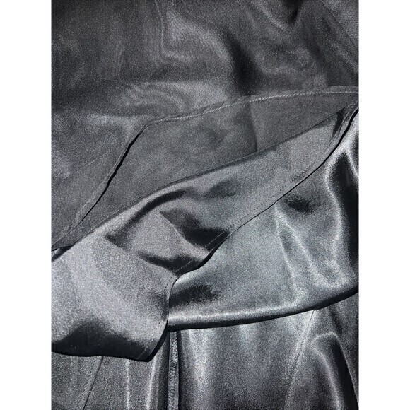 Le Femme Black Formal/Prom Strapless Dress, Gold &‎ Silver Bra Accent-Size 8 - Picture 6 of 9